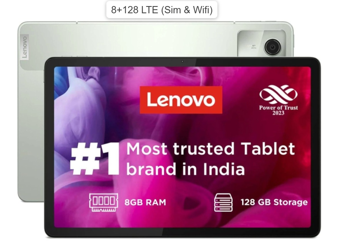 Lenovo Tab M11 8+128 (Wifi Only )