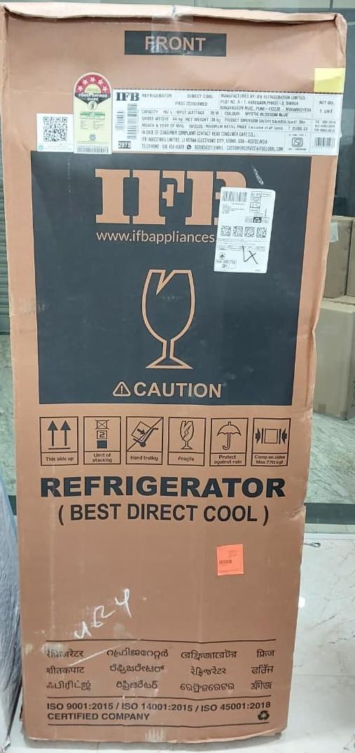 IFB Smart Choice 197L 5 Star Direct-Cool Single Door Refrigerator